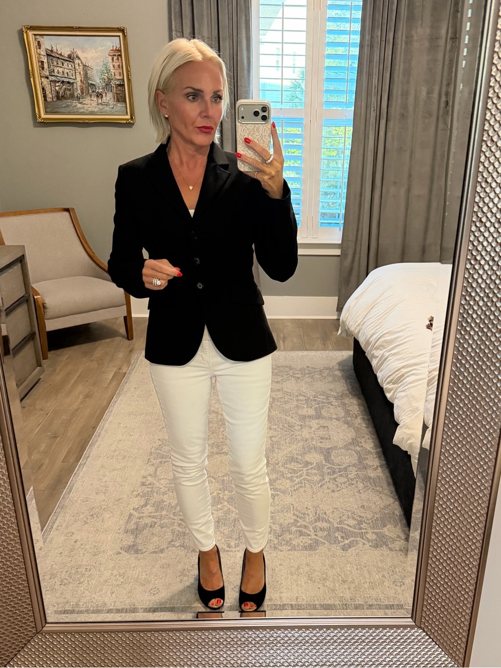 United Colors of Benetton Black Blazer Jacket